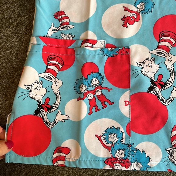 Dr. Suess Scrub Top - Picture 2 of 4